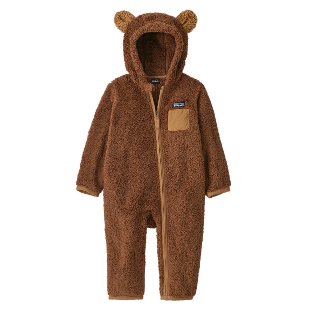 Patagonia Brown Fleece Kids One Piece